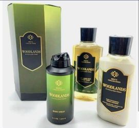 ❤ Woodlands Men Gift SeBath & Body Works ❤