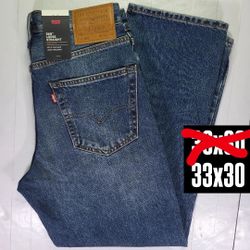 Levis Premium 568 Loose Straight Jeans With Tags