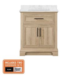 30in Tan Bath Vanity