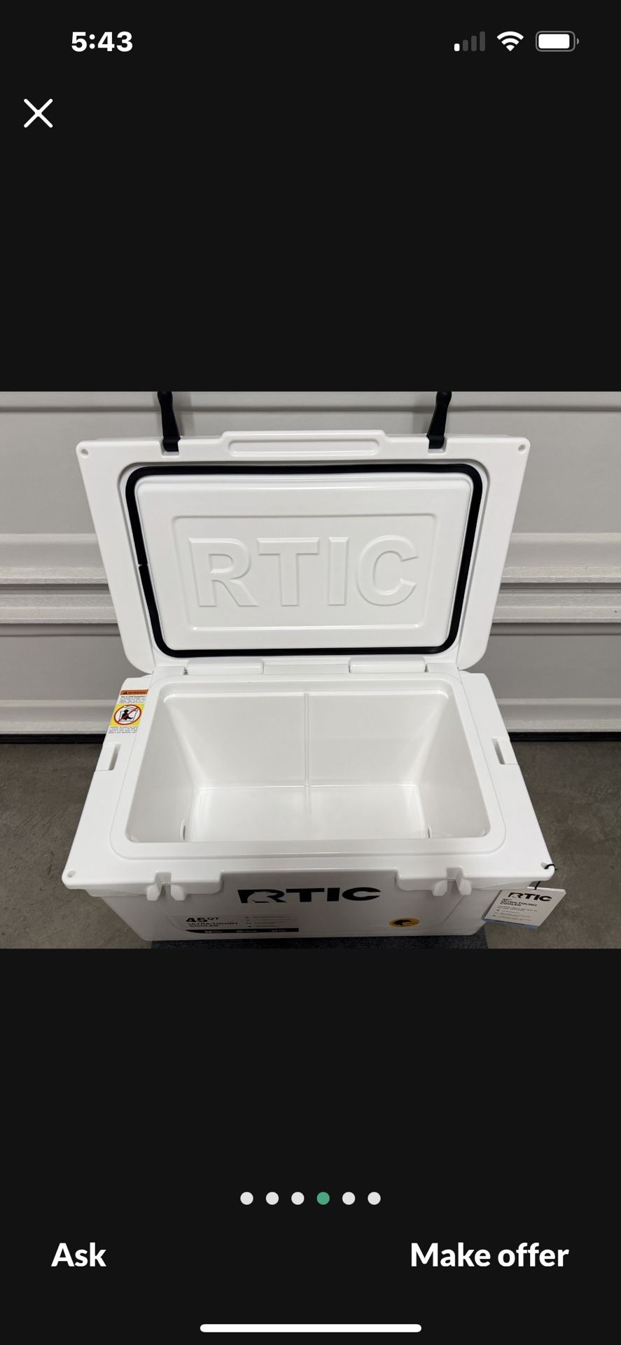 22 QT ULTRA-LIGHT COOLER