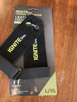 Leather hand grips