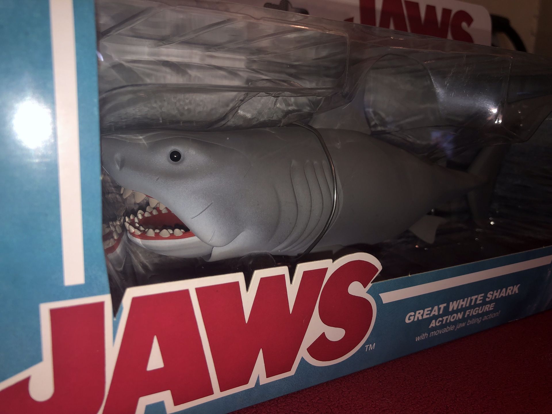 Funko Reaction Jaws Great White Shark Action Figure (IN GREAT SHAPE)