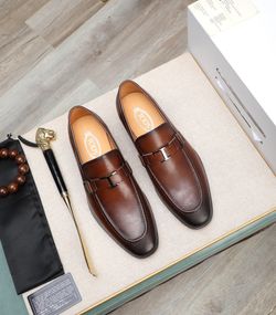 Tods Men’s Leather Shoes With Box 2026 New