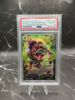 PSA 10 Dragon Ball Super SS Broly Rampaging Monstrosity Foil