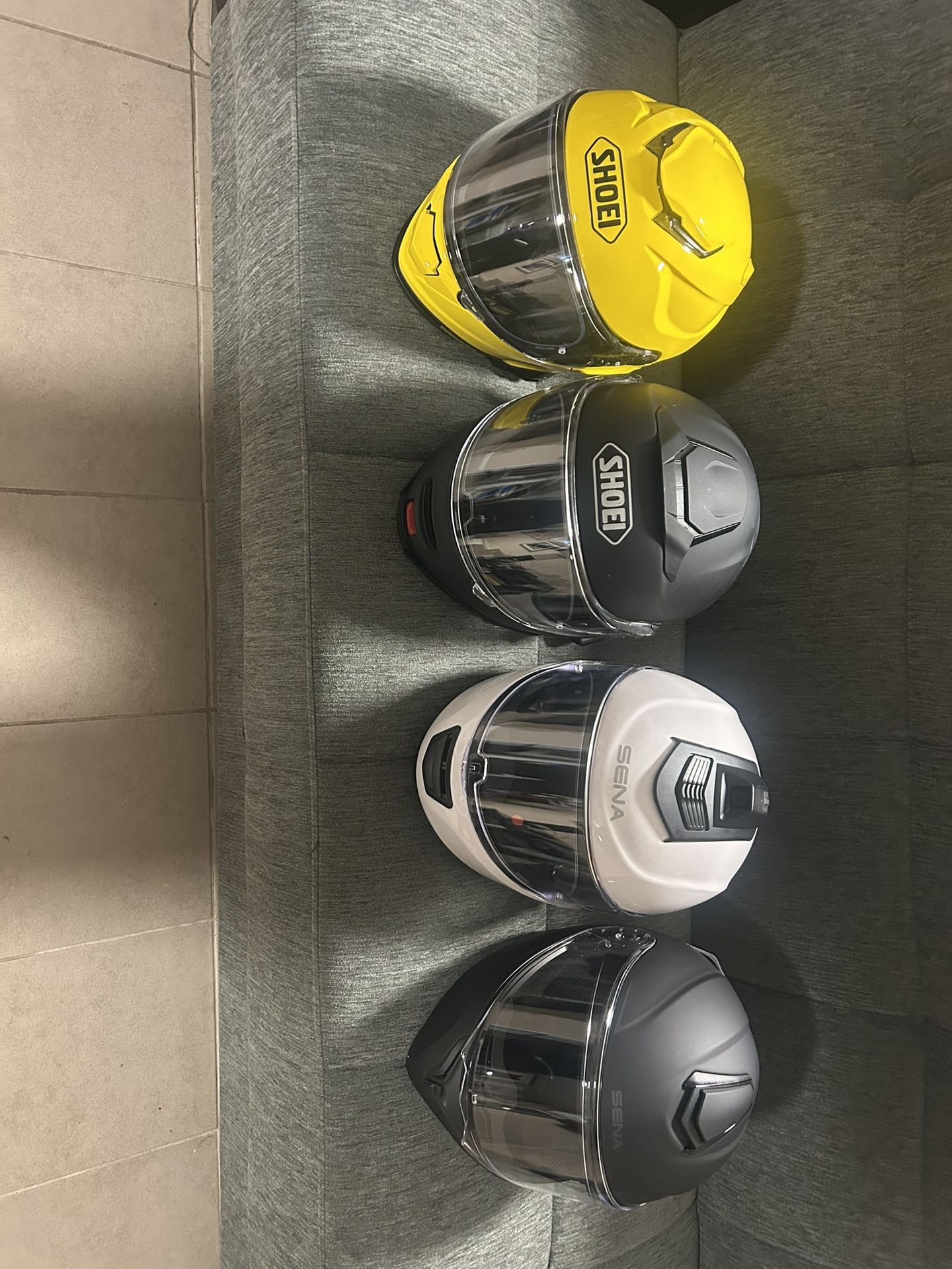 SHOEI & SENA Motorcycle Helmet