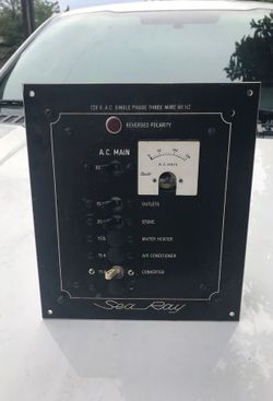 Sea Ray Electrical Box / Caja eléctrica para bote Sea Ray