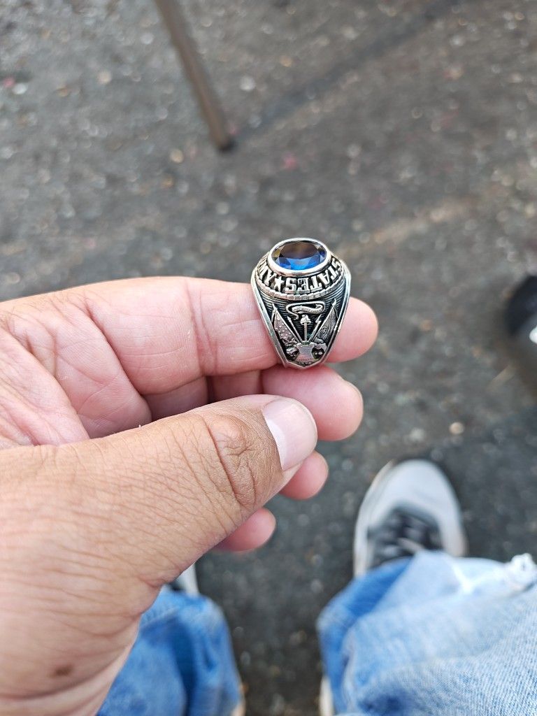 United States Army Silver Ring