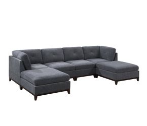 6 Piece Modular Sectional Sofa