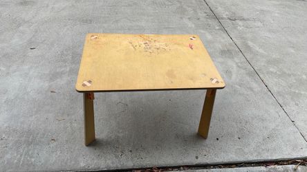Small Wooden Kids Table