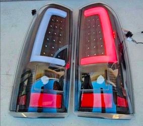 03-06 Chevrolet Silverado Gmc Sierra LED Taillights Luces Traseras Calaveras Focos Luces Chevy