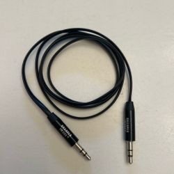 Sharper Image 3.5mm Aux Audio Cable Male-to-Male Stereo Auxiliary Cord Black