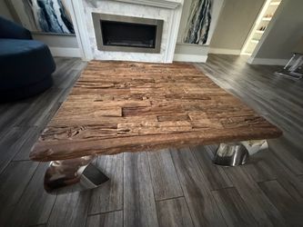 Rustic coffee table