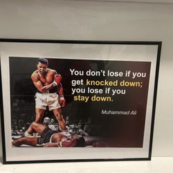 Muhammad Ali Poster 
