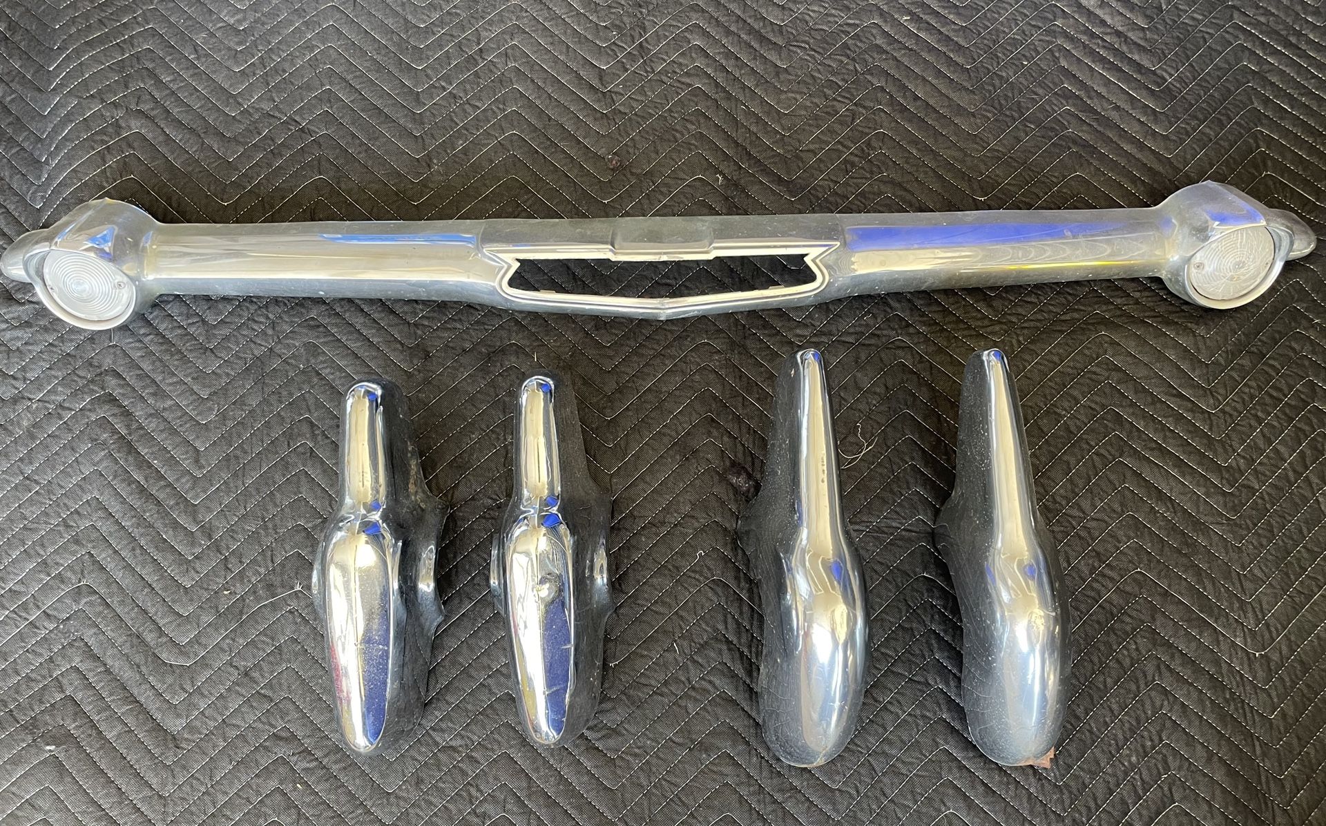 1956/1957/chevy/bel Air/ Bumper/guards/grill Guard/originals