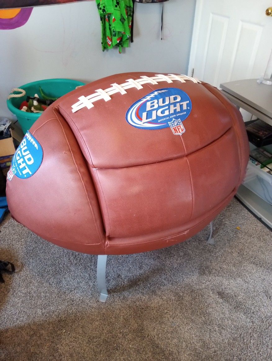 NFL Bud Light Football Chair