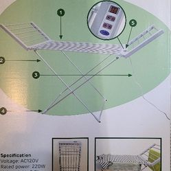 LiveClever Heated Clothes Airer