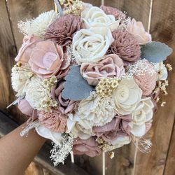 Wood Eternal Flower Bouquets