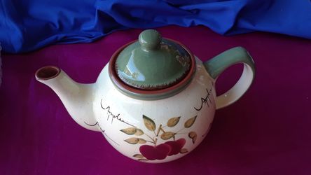Teapot para tu te o café , colección apple orchard home interiors..