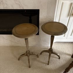 2- unique side tables
