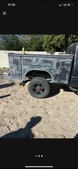 Utility bed 6’6”