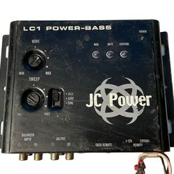 JC Power LC1 Power-Bass Bass Enhancer Car Audio Signal Processor