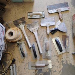 Drywall tools Tile tools