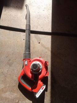 Cordless Sweeper/Leaf Blower
