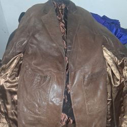 High-end Leather And Fur Coats