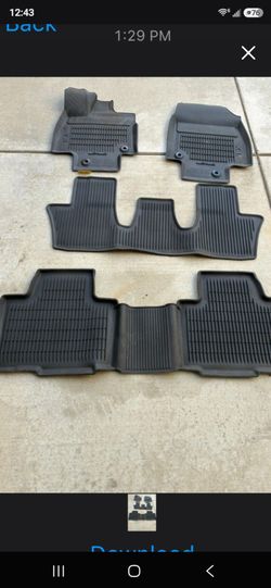 Lexus TX  Oem Floor Mats All Weather