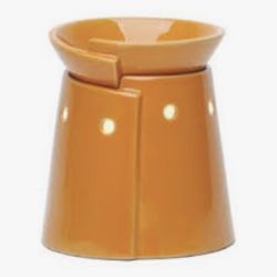Scentsy Oil Wax Warmer Tribeca Retired Burnt Orange