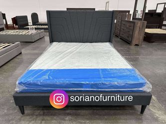 Queen Bed Frame And Mattress