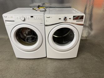 WHIRLPOOL WASHER AND GAS DRYER SET