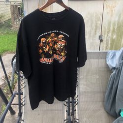 Vintage Cincinnati Bengals Carson Palmer Chad Ochocinco Johnson Shirt 