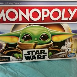 Star Wars Babyyoda Theme Monopoly