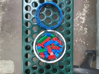 LEGO blocks 73 pcs. 1 Lego roll tape 35”
