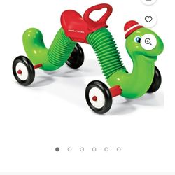Radio Flyer Inchworm Bounce and Go Ride-On Toy (Brand New, in box, never opened)