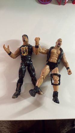 Wwe Jakks eddie guerrero & stone cold