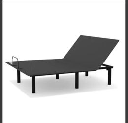 Electric Adjustable Platform Full Size Bed Frame, Black