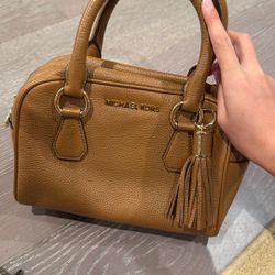 Michael Kors Bedford Tassel Satchel Acorn