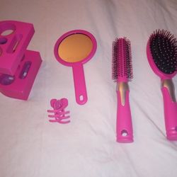 COMB BRUSH MIRROR STAND COMBO
