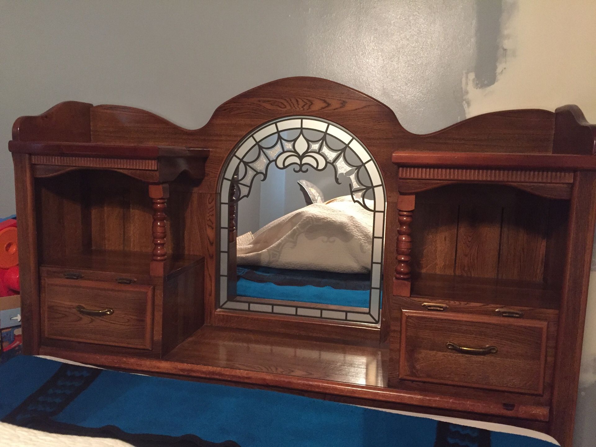 Bedroom set , headboard , and dressers only