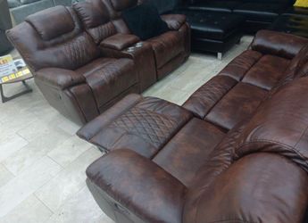 Santiago two piece sofa and loveseat $1199