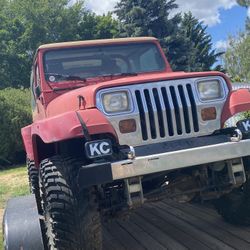 1990 Jeep Wrangler Project Truck