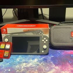 Nintendo Switch Lite Bundle – Super Mario Bros U, Minecraft, 2TB Card, Case! 