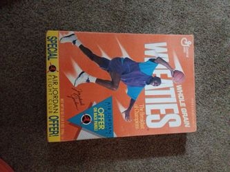 Michael Jordan Wheaties Cereal Box Vintage