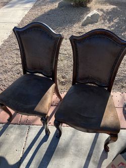 2 Chairs $50 Pair