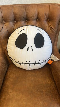 Jack Skellington 18in Round Pillow