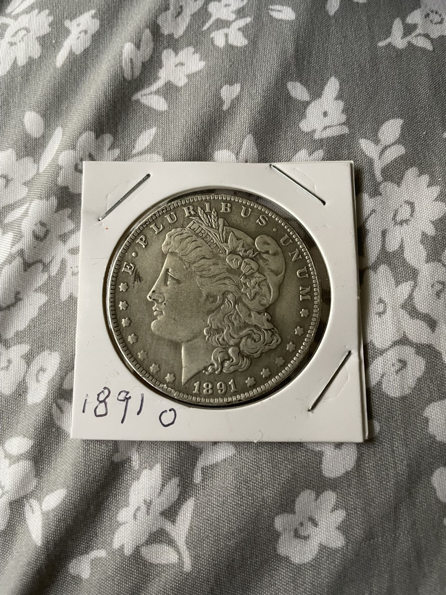 1891o Silver Dollar 