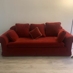 Cute Red Sofa