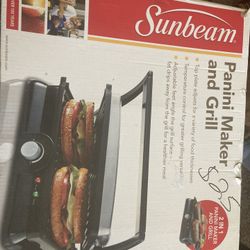 Sunbeam Panini Maker And Grill 